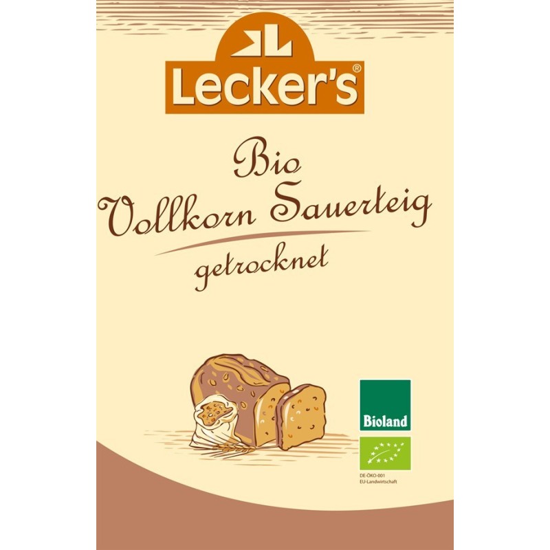 Set 3 x Maia Bio Uscata de Secara pentru Fainuri Integrale, Lecker`s, 30 g