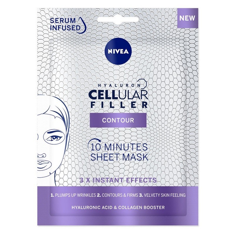 Set 3 x Masca Servetel Cellular Filler Volume Nivea Visage Care