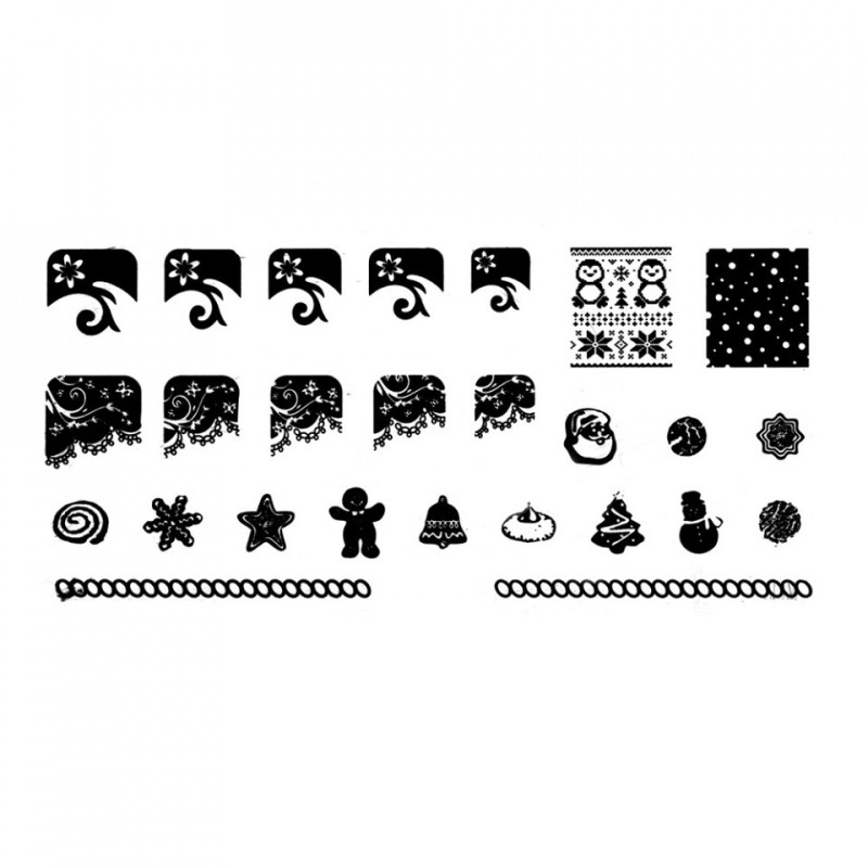 Set 3 x Matrita Unghii Xlr-18