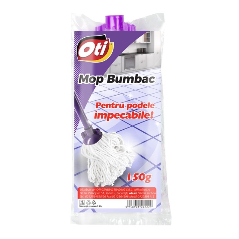 Set 3 x Mop Bumbac, 150 g, Oti