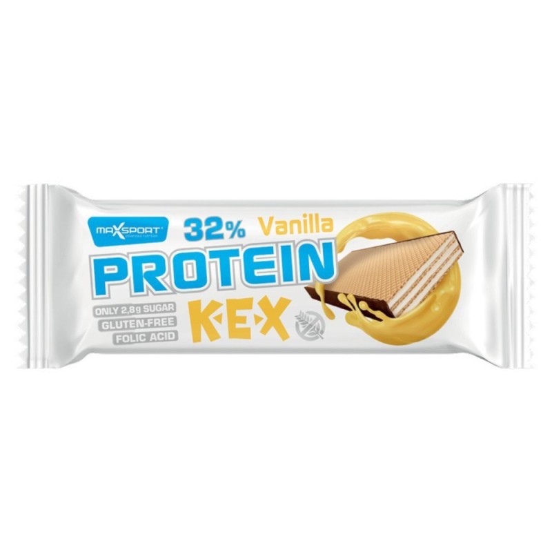 Set 3 x Napolitana Proteica cu Vanilie, 40g Max Sport