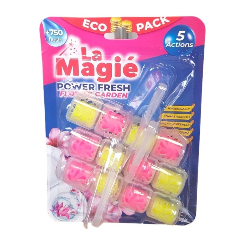 Set 3 x Odorizant Toaleta, Mike, La Magie Flower Garden, 3 x 40 g