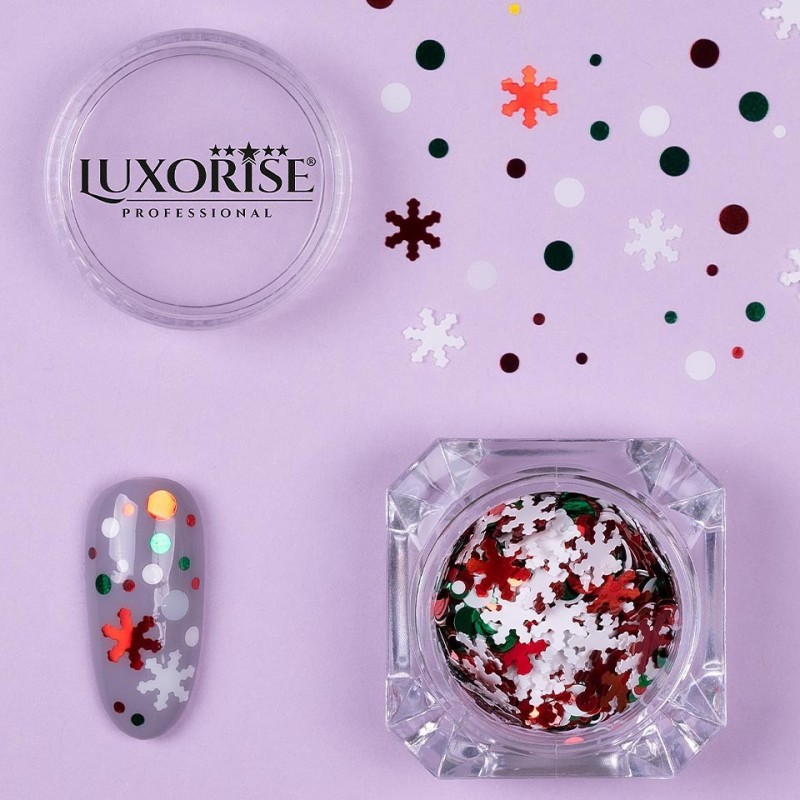 Set 3 x Paiete Unghii Luxorise, Winter Joy 05