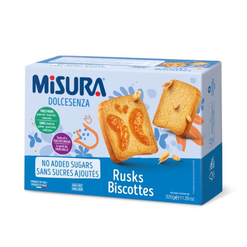 Set 3 x Paine Toast Misura, Monte Banato, fara Zahar, 320 g