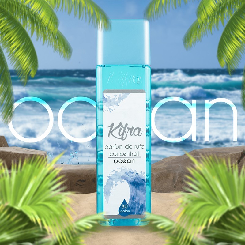 Set 3 x Parfum de Rufe Kifra Ocean, 80 Spalari, 200 ml