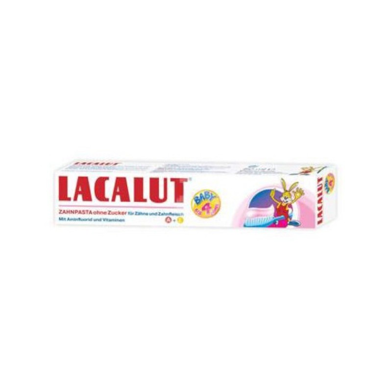 Set 3 x Pasta de Dinti Lacalut, pentru Copii, 0 - 4 Ani, 50 ml