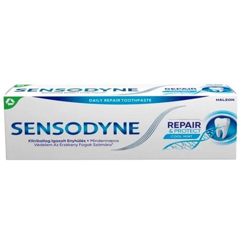 Set 3 x Pasta de Dinti Repair & Protect Cool Mint, 50 ml, Sensodyne