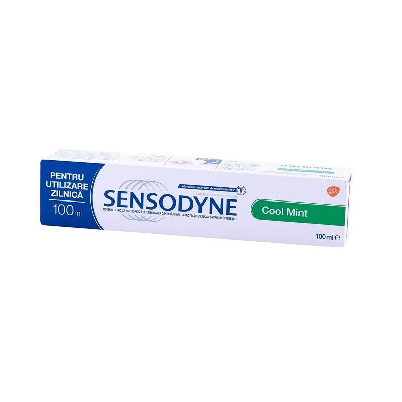 Set 3 x Pasta de Dinti Sensodyne Cool Mint, 100 ml