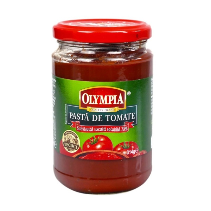 Set 3 x Pasta de Tomate 28% Olympia, 314 g