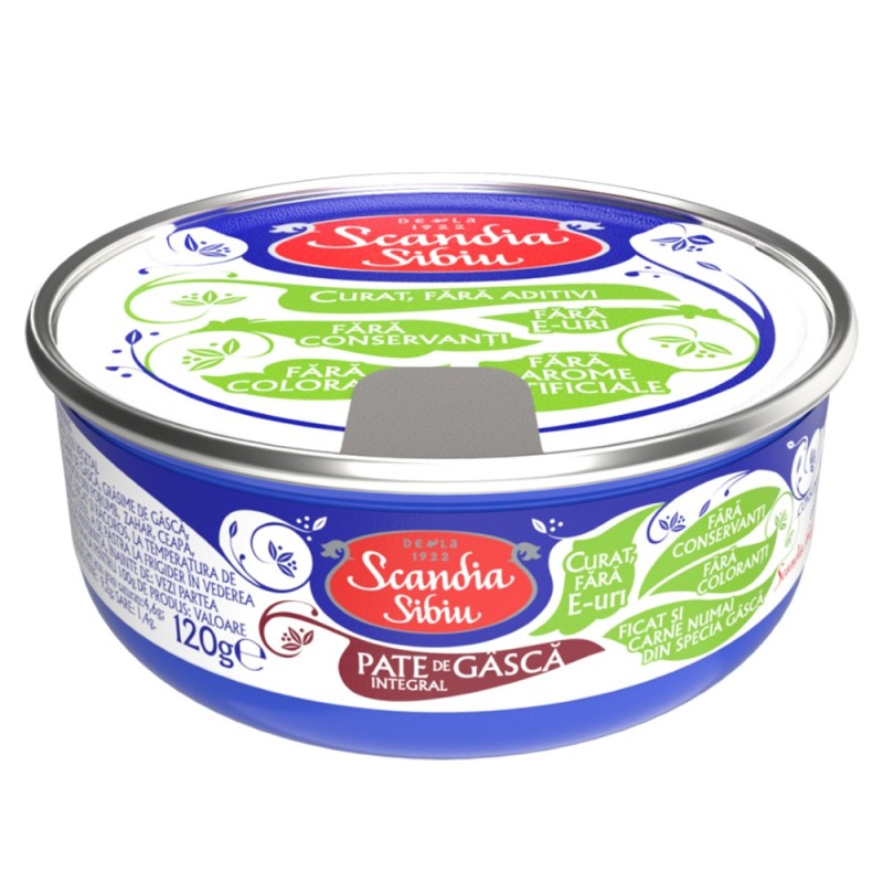 Set 3 x Pate de Gasca, Scandia Sibiu, 120 G