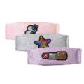 Set 3 x Penar Fancy, 250 Paiete, Glitter cu Aplicatii, Neechipat