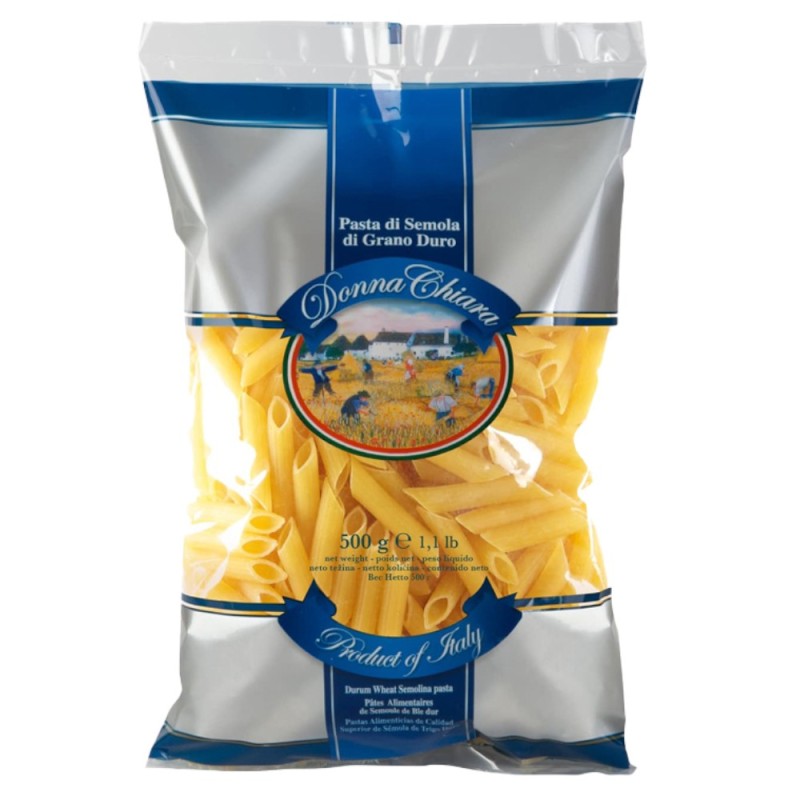 Set 3 x Penne Rigate fara Oua Nr.26, Donna Chiara, 500 g