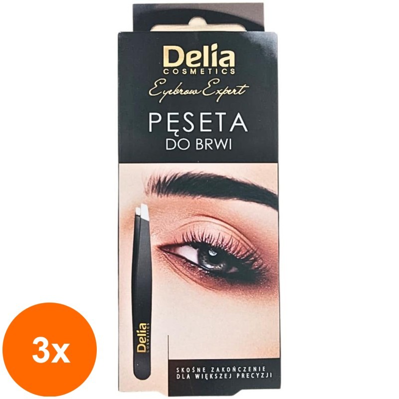Set 3 x Penseta Sprancene Delia Expert