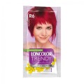 Set 3 x Plicuri Vopsea de Par Semi-Permanenta fara Amoniac Loncolor Trendy Colors R6 Techno Red, 50 ml
