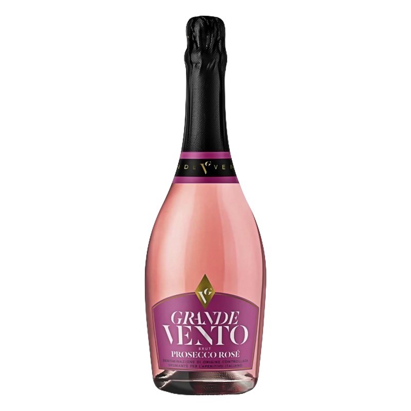 Set 3 x Prosecco Rose Grande Vento Alcool 11% 0.7 l