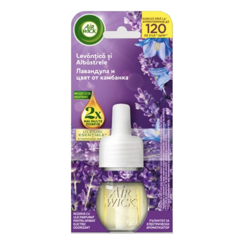 Set 3 x Rezerve Odorizant Camera Electric Air Wick, Lavanda, 19 ml