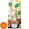 Set 3 x Rezerva Odorizant Camera Electric Air Wick, Lemn Santal si Vanilie, 19 ml