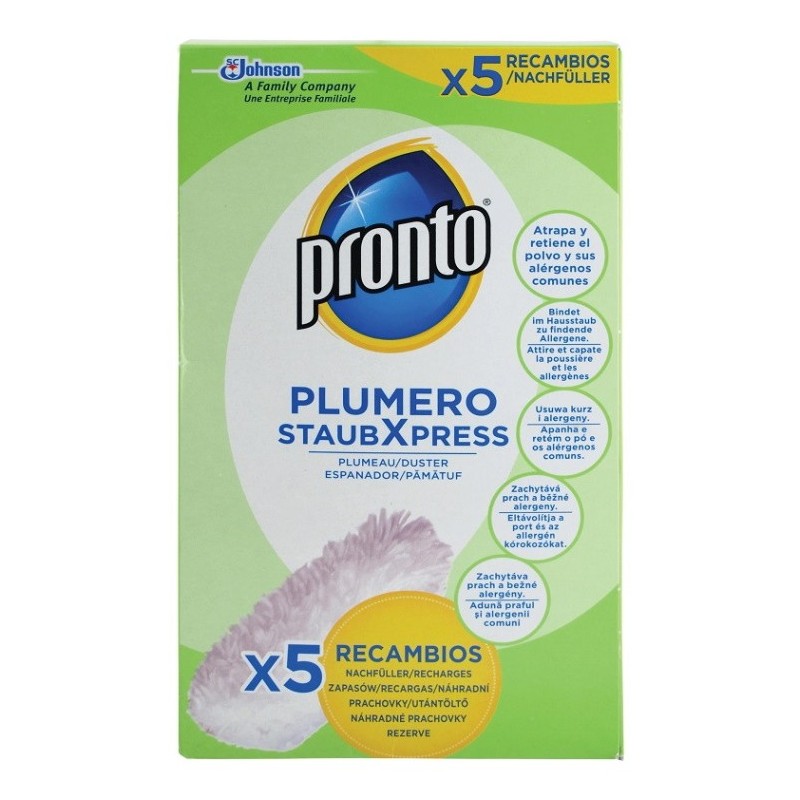 Set 3 x Rezerva Pamatuf pentru Curatat Praful, Pronto, 5 Bucati