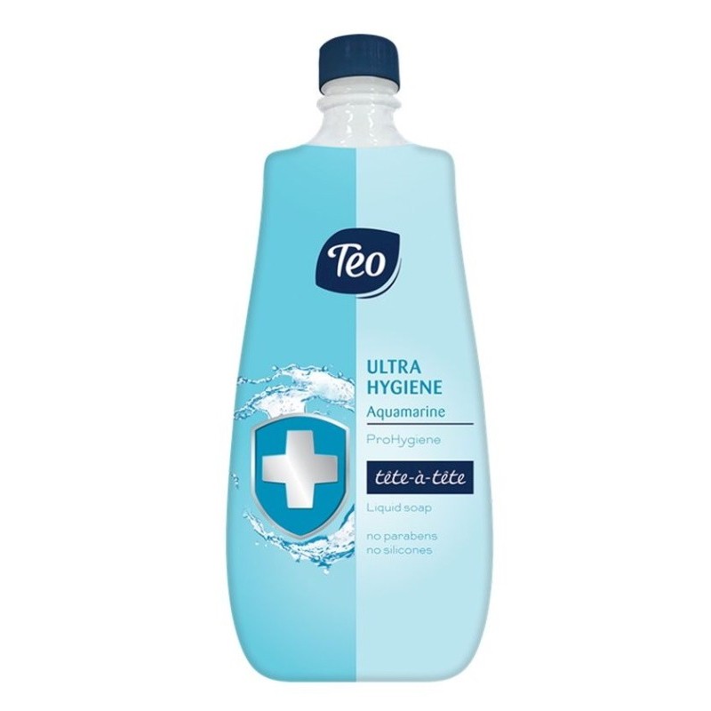 Set 3 x Rezerva Sapun Lichid Teo Milk Rich Ultra Hygiene Aquamarine 800 ml