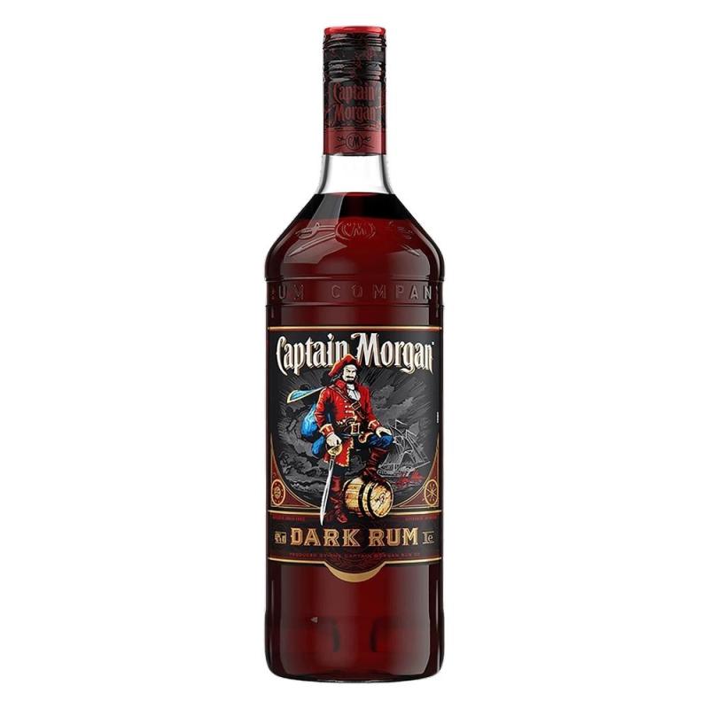 Set 3 x Rom Captain Morgan Dark, Alcool 35%, 0.7 l
