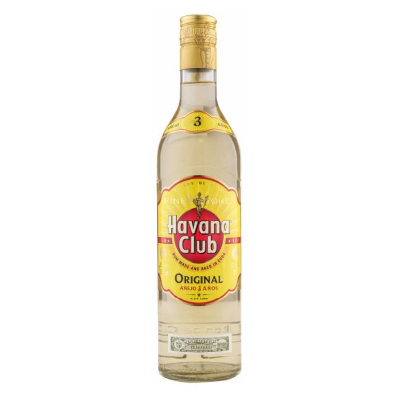 Set 3 x Rom Havana Club Anejo, 3 Ani, Alcool 40%, 0.7 l
