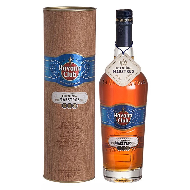 Set 3 x Rom Havana Selection De Maestros 40% Alcool 0.7 l