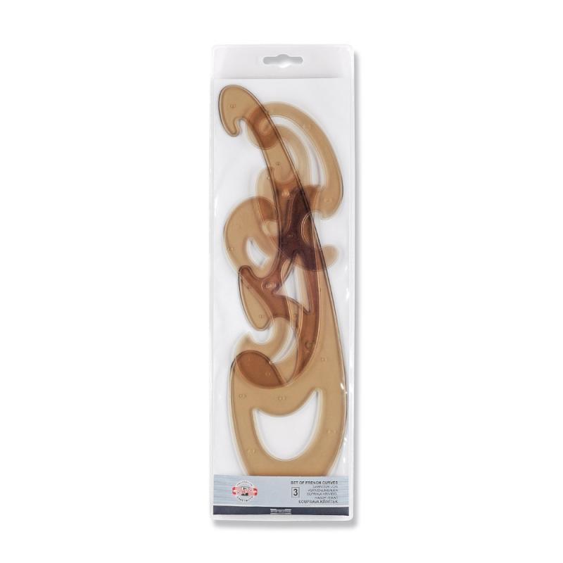 Set 3 x Sabloane Florare, Cristal, Nr. 3