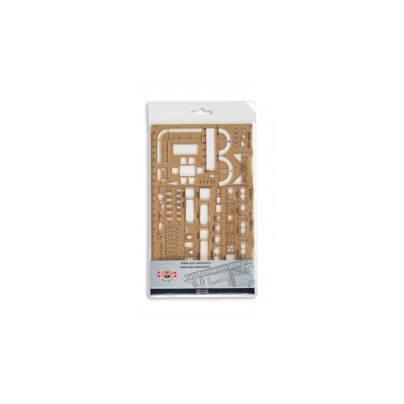 Set 3 x Sablon Aarhitectura, Scara 1:50
