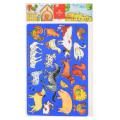 Set 3 x Sablon Mare cu 12 Animale Ferma