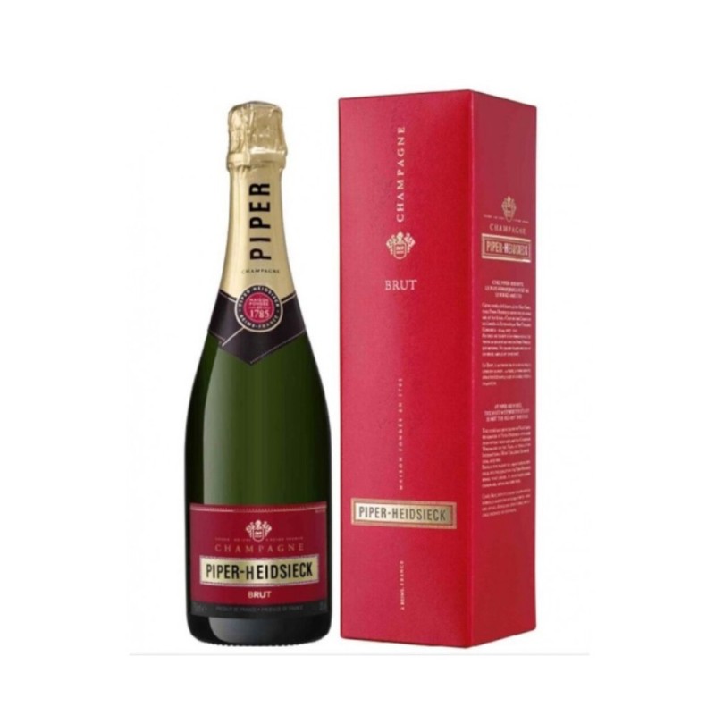 Set 3 x Sampanie Brut Non Vintage Caviste Piper Heidsieck, 12% Alcool, Cutie Carton, 0.75 l