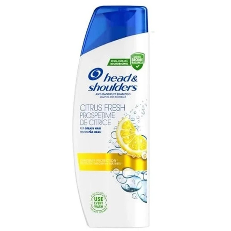 Set 3 x Sampon Head & Shoulders Citrus, 330 ml
