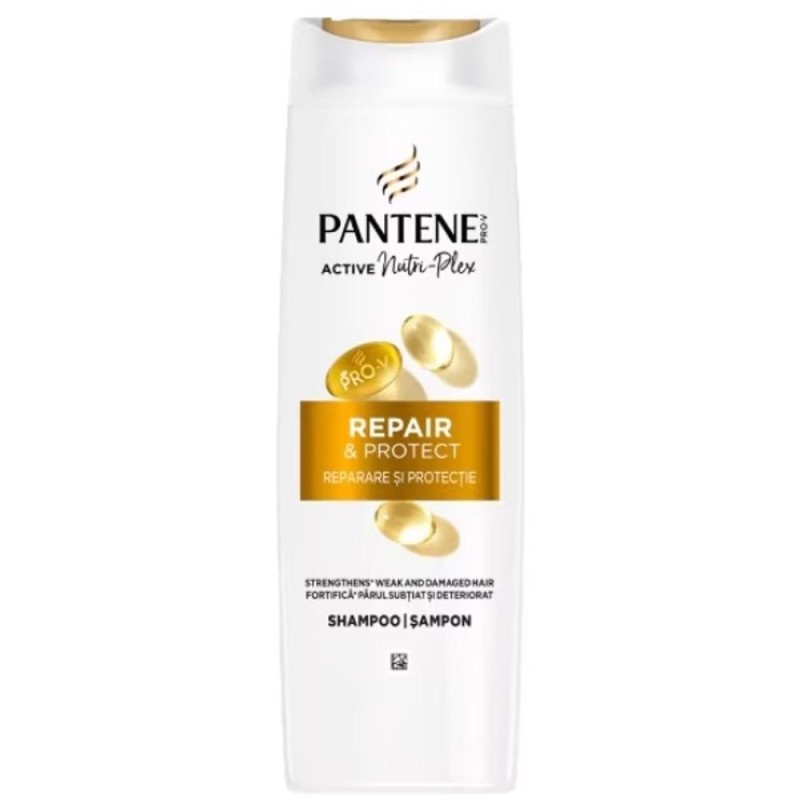 Set 3 x Sampon Pantene Active Nutri-Plex Repair & Protect, pentru Par Deteriorat, 325 ml