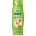 Set 3 x Sampon Wash & Go, Vanilie si Migdale, 360 ml