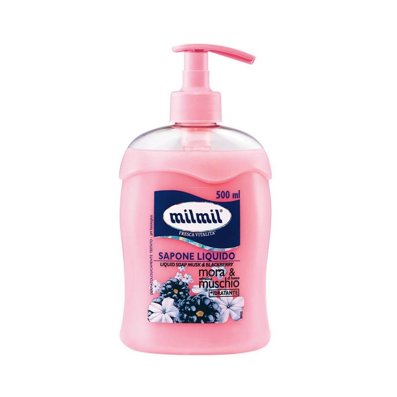 Set 3 x Sapun Lichid Mil Mil, Mure si Mosc, 500 ml