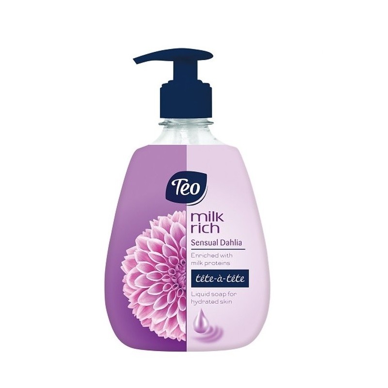 Set 3 x Sapun Lichid Teo Milk Rich Sensual Dahlia 400 ml