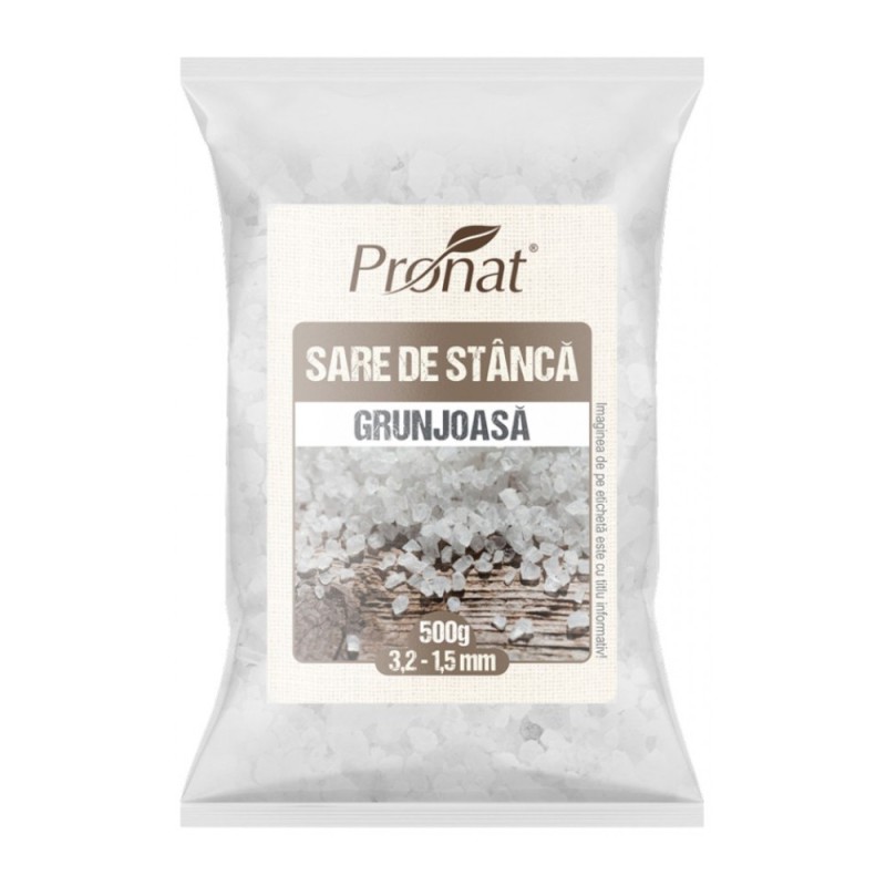 Set 3 x Sare de Stanca Grunjoasa 3.2 - 1.5 mm, 500 g