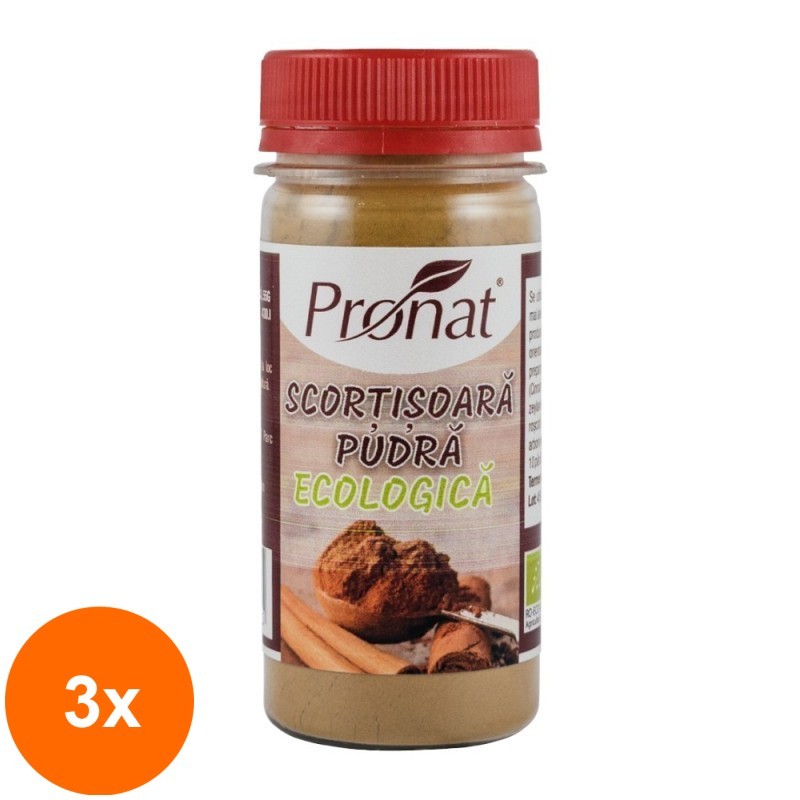 Set 3 x Scortisoara Pudra Bio, 55 g