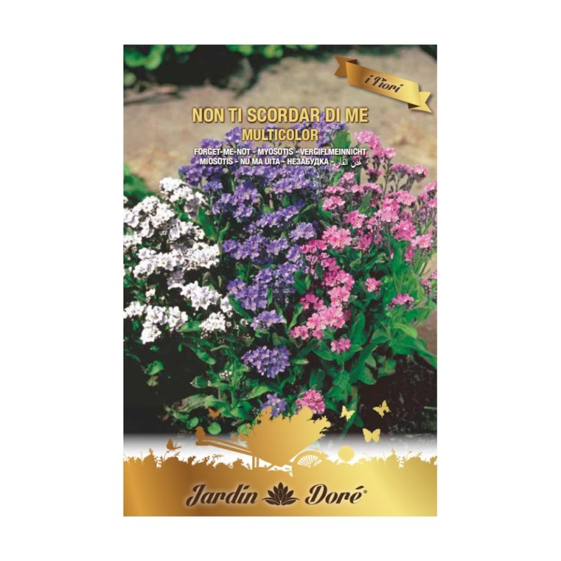 Set 3 x Seminte Flori, Nu-ma-uita, Amestec Multicolor,  0.8 g, Raci Sementi
