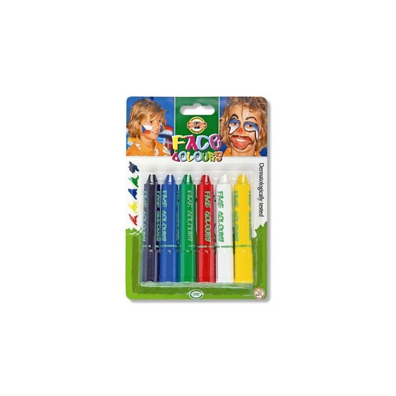Set 3 x Set 6 culori pentru pictat pe fata
