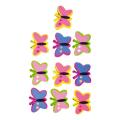 Set 3 x Seturi pentru Artizanat, Fluturi din Lemn, 10 Bucati