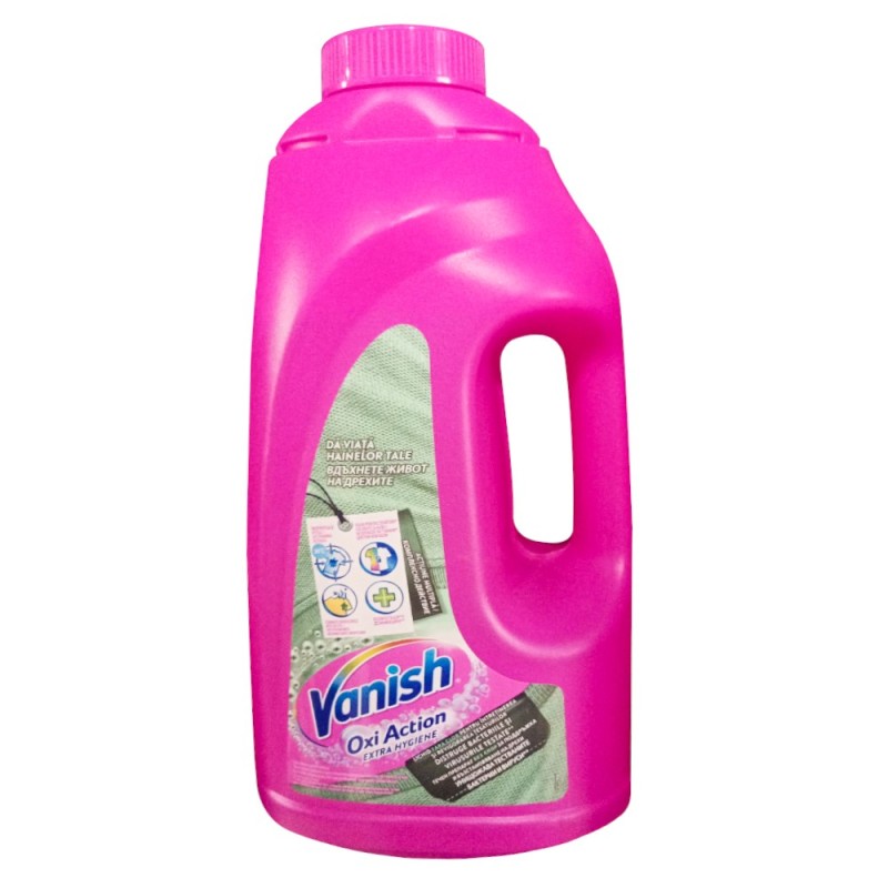 Set 3 x Solutie pentru Indepartarea Petelor Vanish Extra Hygiene 1.88 l