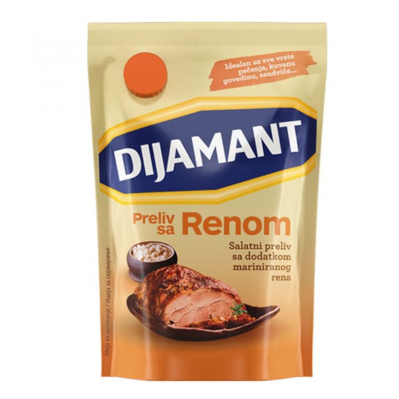 Set 3 x Sos de Maioneza cu Hrean, Dijamant, 300 g