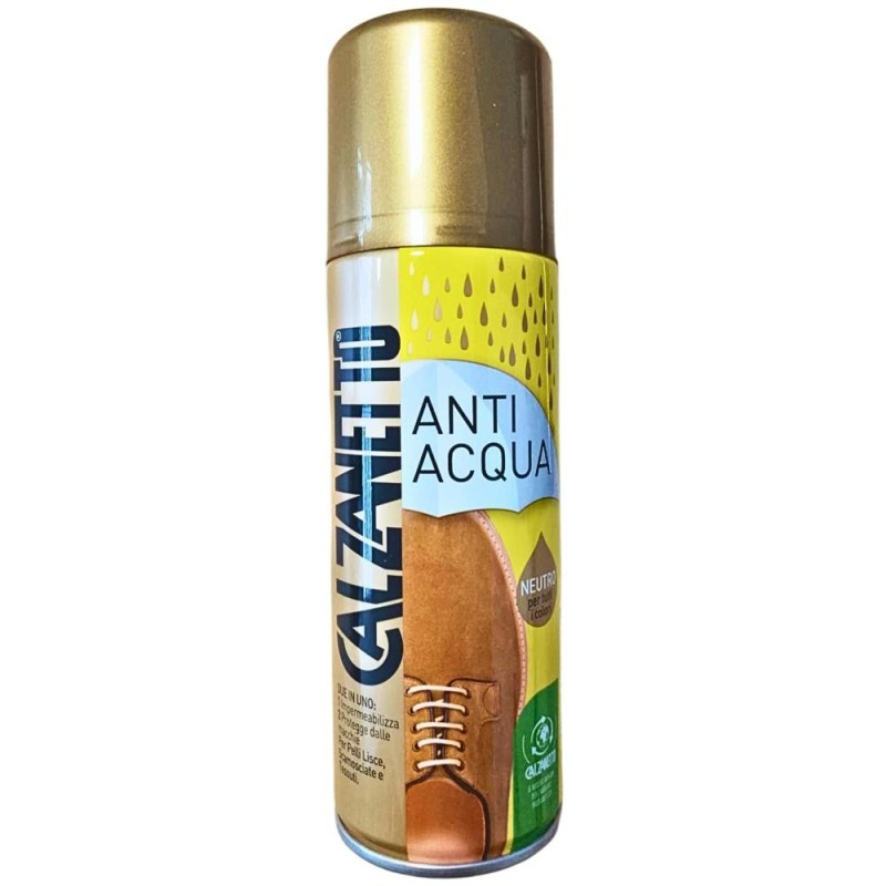 Set 3 x Spray pentru Pantofi Calzanetto, Rezistent la Apa, Neutru, 200 ml