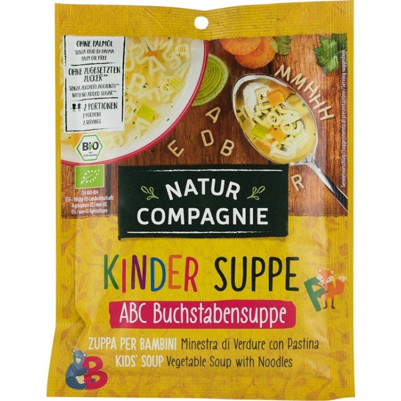 Set 3 x Supa Alfabet, BIO, 50 g, Natur Compagnie
