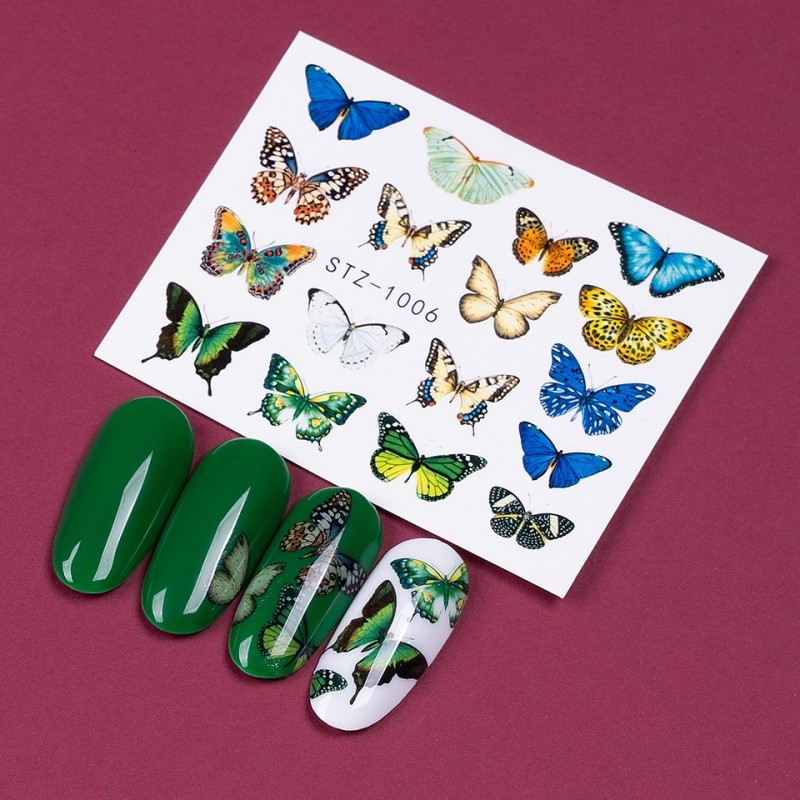 Set 3 x Tatuaj Unghii Luxorise Butterfly Obsession, Stz-1006