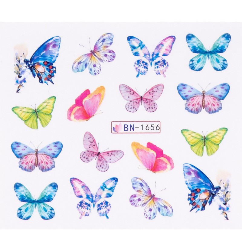 Set 3 x Tatuaj Unghii Luxorise Butterfly Swing, Bn-1656