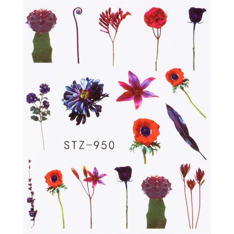 Set 3 x Tatuaj Unghii Luxorise Flower Air, Stz-950