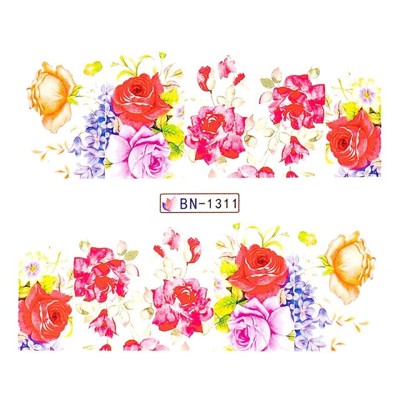 Set 3 x Tatuaj Unghii Luxorise, Nature Bn-1311