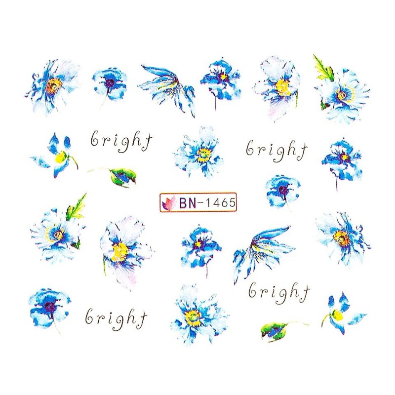 Set 3 x Tatuaj Unghii Luxorise, Nature Bn-1465