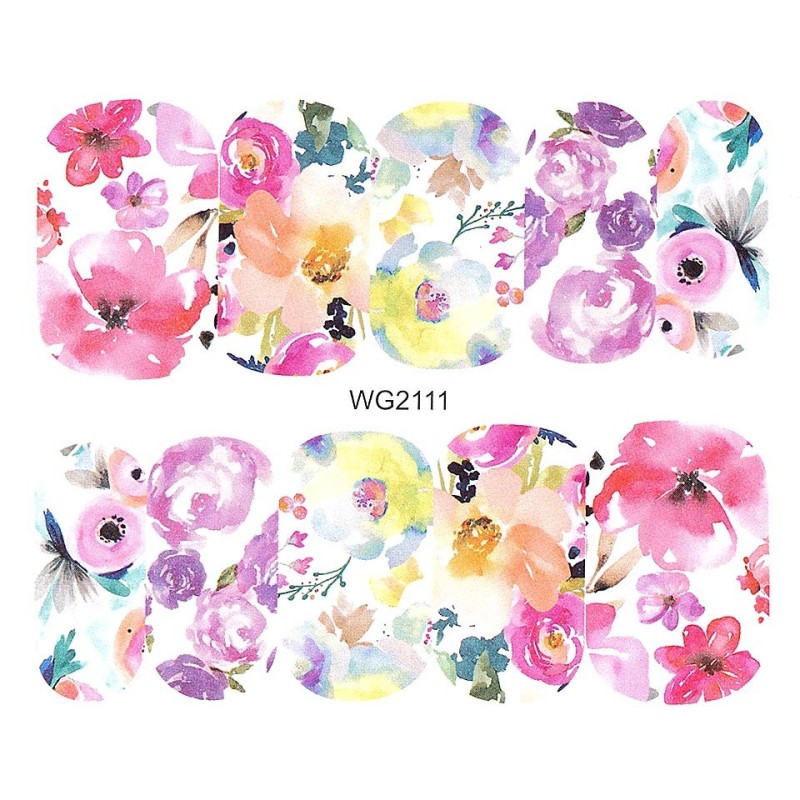 Set 3 x Tatuaj Unghii Luxorise, Nature Wg2111